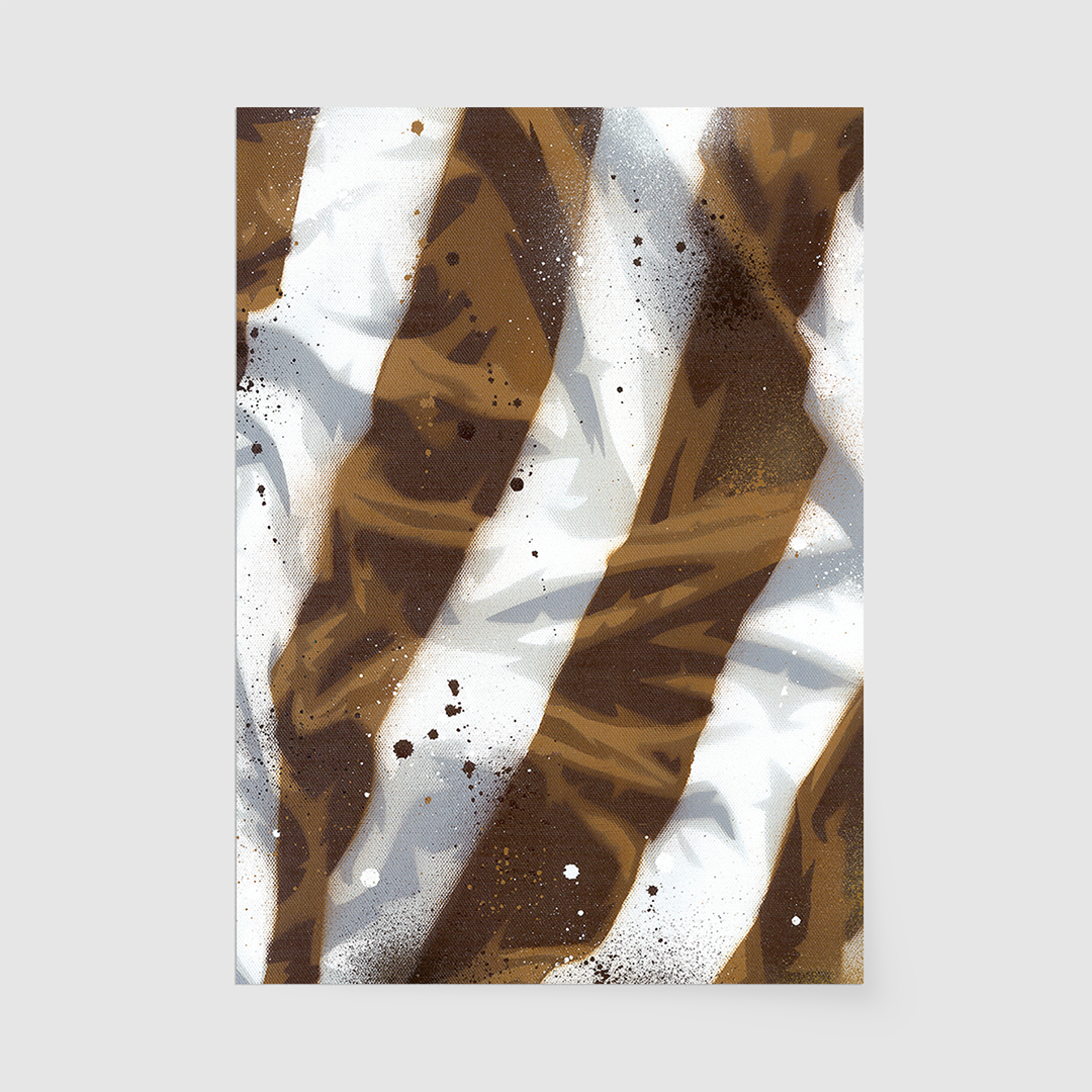 Stripes Brown-White