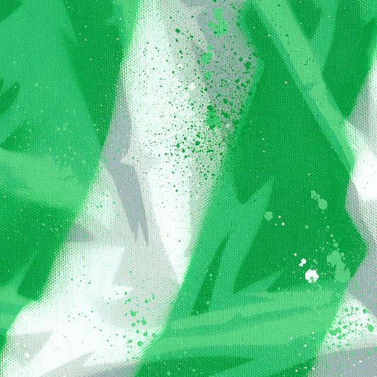 Stripes Light Green-White