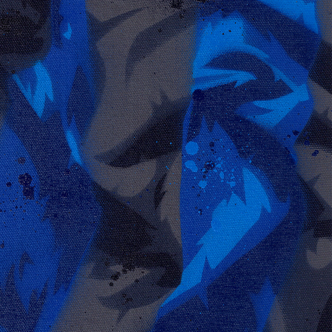 Stripes Blue-Black