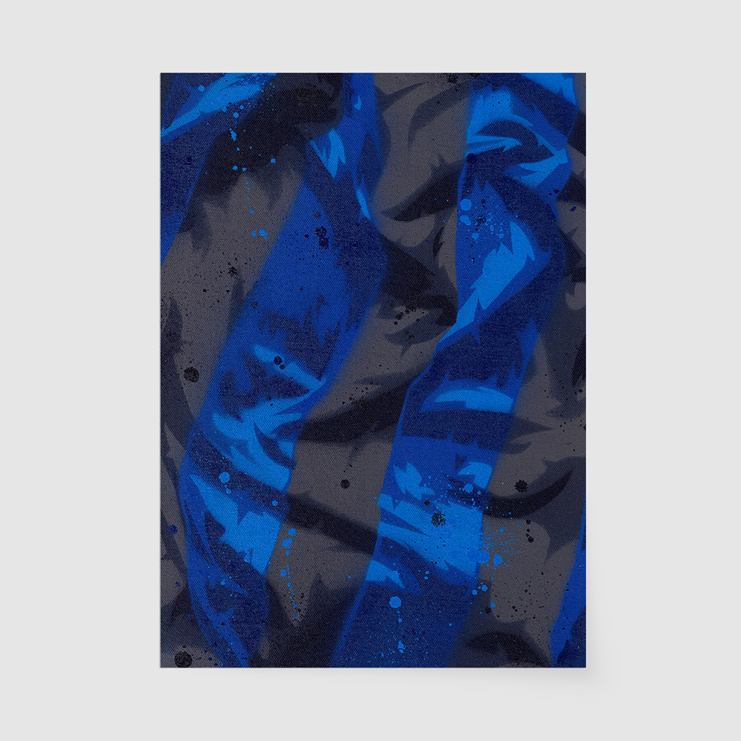 Stripes Blue-Black