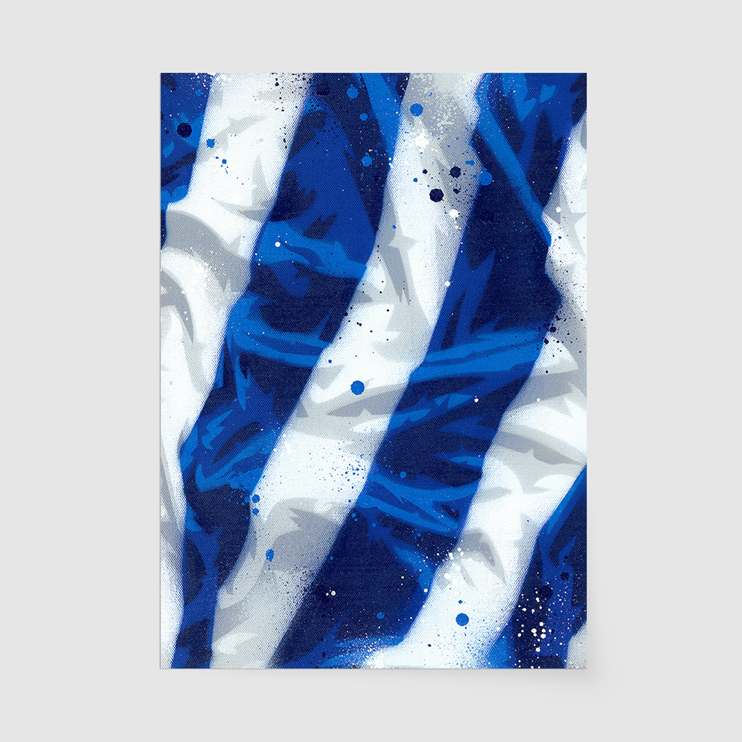Stripes Blue-White