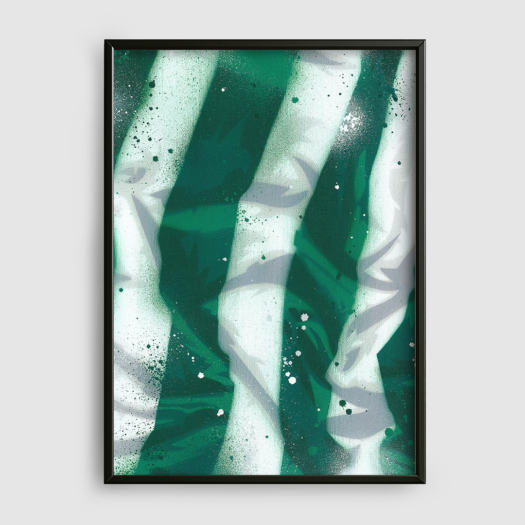 Stripes Green-White