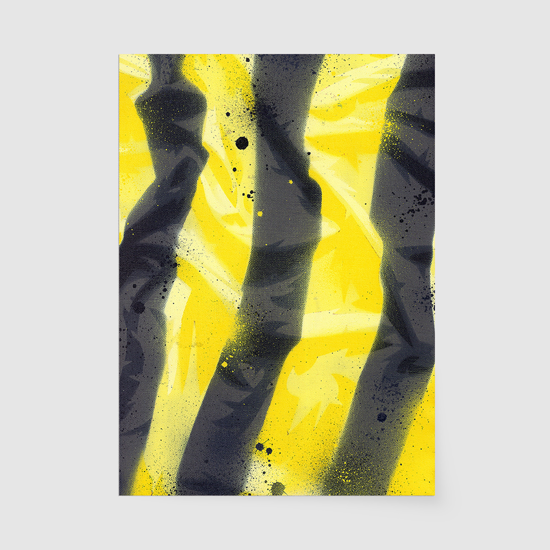 Stripes Black-Yellow